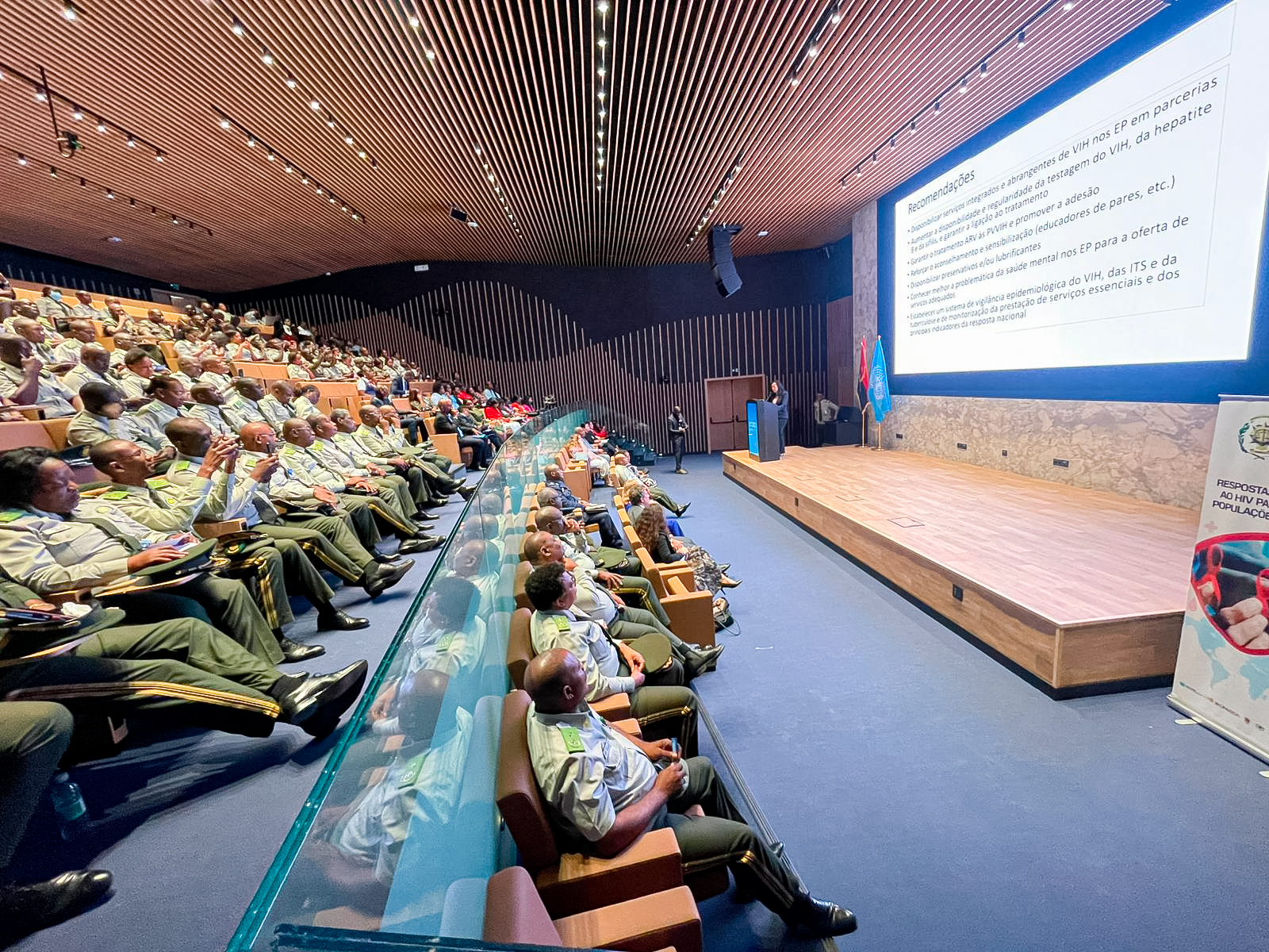 ONU, SERVIÇO PENITENCIÁRIO E INSTITUTO NACIONAL DA LUTA CONTRA A SIDA REALIZAM WORKSHOP PARA APRESENTAÇÃO DOS RESULTADOS DO ESTUDO BIOCOMPORTAMENTAL