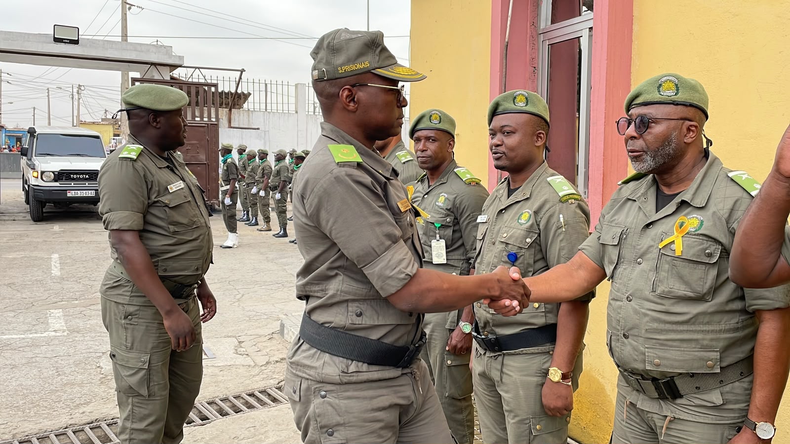 DIRECTOR PROVINCIAL EFECTUA VISITA DE AJUDA E CONTROLO AO ESTABELECIMENTO PENITENCIÁRIO DE LUANDA